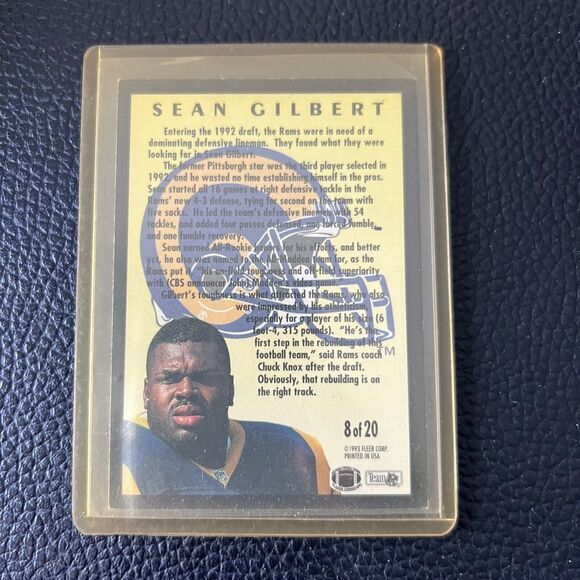 Lot Of 4 NFL Defensive Players  S. Gilbert, R. White, M. Schottenheimer,… - Picture 4 of 10